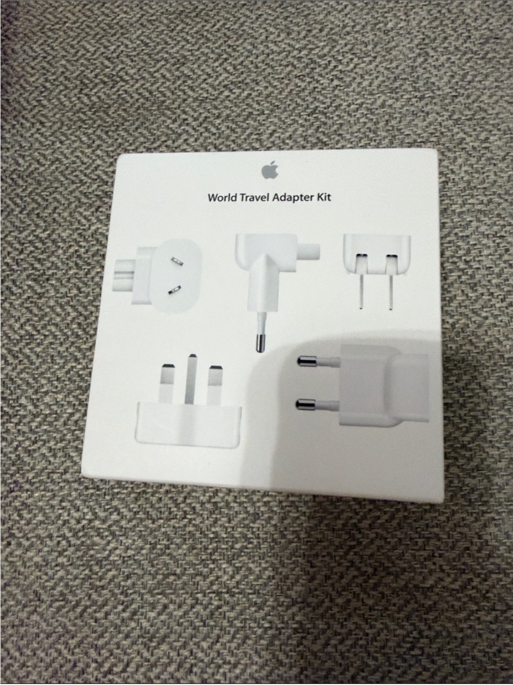 Apple World Travel Adapter Kit - White Plug Set